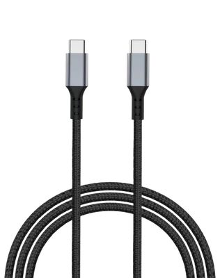 Type-C Cable Fast Charging 60W 100W 5A OEM ODM White 1 Meter