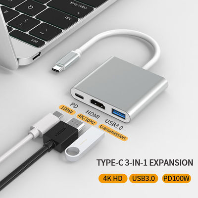 OEM/ODM 3 In 1 USB Hub Portable 3-In-1 Hub