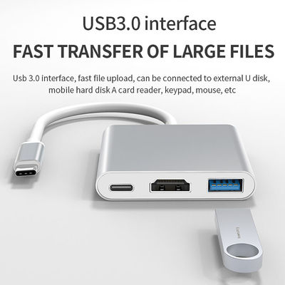 OEM/ODM 3 In 1 USB Hub Portable 3-In-1 Hub